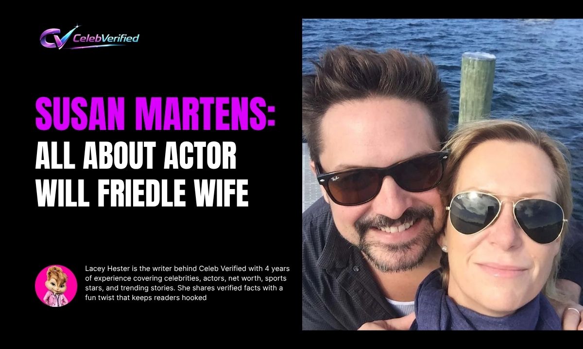 Susan Martens: All About Actor Will Friedle Wife