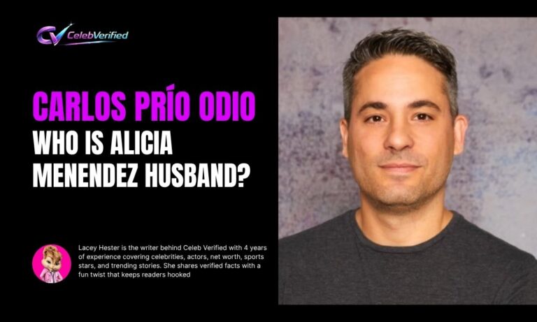 Who is Alicia Menendez Husband, Carlos Prío Odio?
