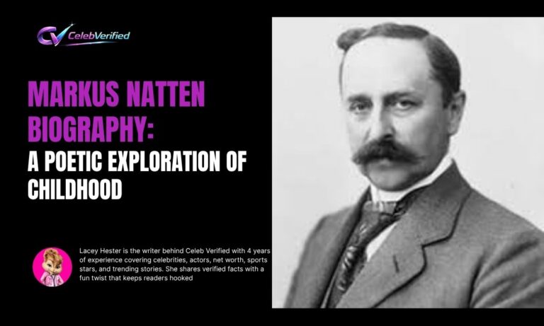 Markus Natten Biography: A Poetic Exploration of Childhood