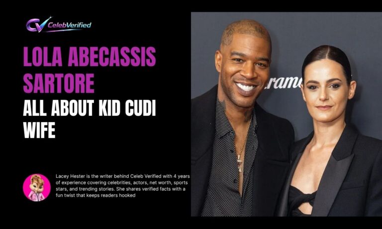 Who Is Kid Cudi Wife? All About Fashion Designer Lola Abecassis Sartore