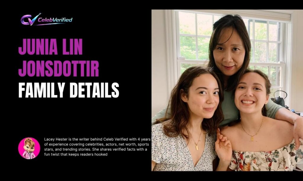 Junia Lin Jonsdottir Family