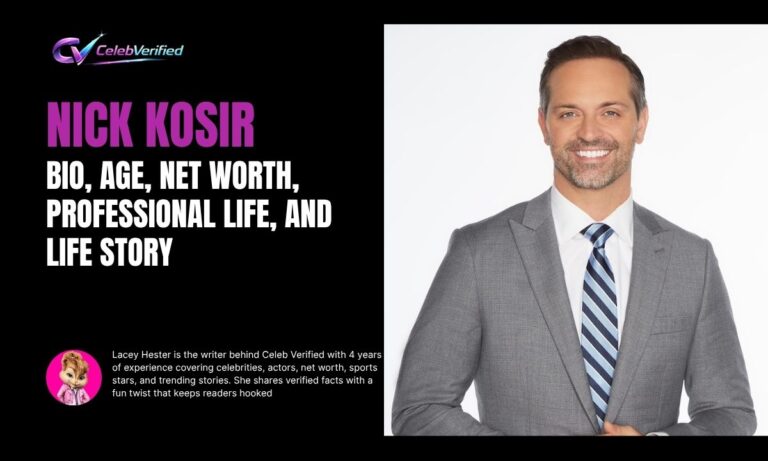 Nick Kosir: Bio, Age, Net Worth, Professional Life, and Life Story