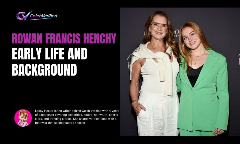 Rowan Francis Henchy Early Life and Background