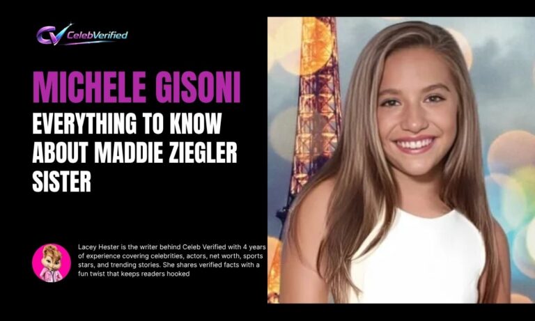 Michele Gisoni: Everything to Know About Maddie Ziegler Sister