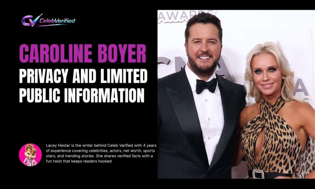 Caroline Boyer Privacy and Limited Public Information