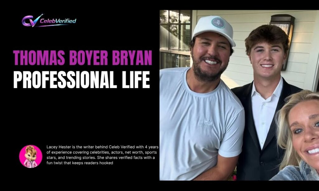 Thomas Boyer Bryan Professional Life
